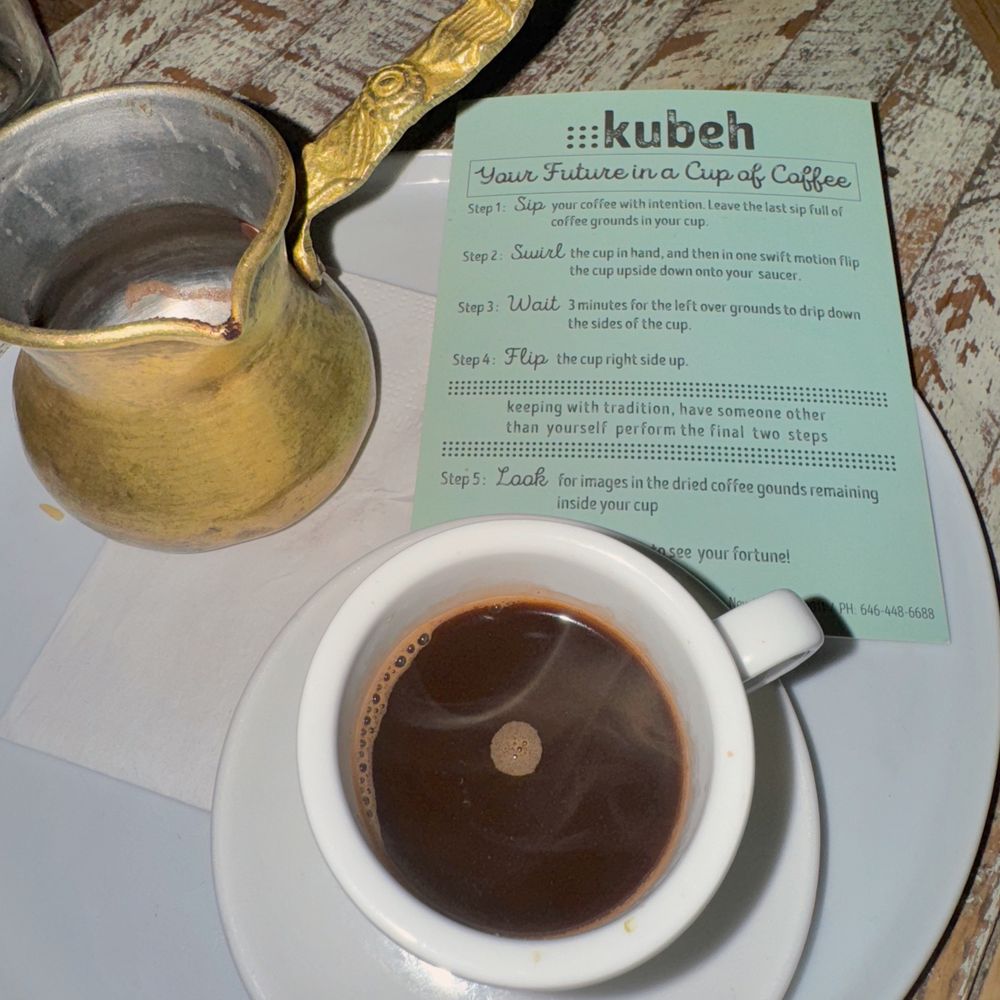 Kubeh - Turkish Coffee - Middle Eastern Near Me - New York, New York