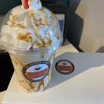 The Orange Couch Coffee House - Orange Couch Frozen Mocha - Coffee & Tea Near Me - Eureka, Missouri The Orange Couch Coffee House - Orange Couch Frozen Mocha - Coffee & Tea Near Me - Eureka, Missouri