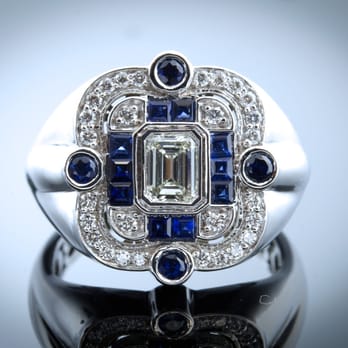 AK Fine Jewelry - Masterpiece!! Diamond Sapphire Ring - Jewelry Near Me - Ventura, California AK Fine Jewelry - Masterpiece!! Diamond Sapphire Ring - Jewelry Near Me - Ventura, California