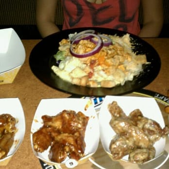 Buffalo Wild Wings - Wings and salad. - Chicken Wings Near Me - Kettering, Ohio