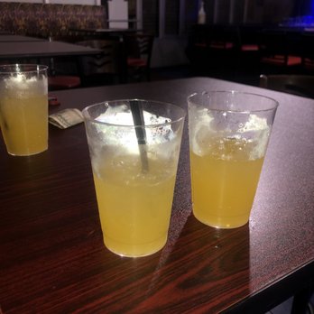 Tracks Cafe - three glasses of lemonade on a table - Coffee & Tea Near Me - New York, New York