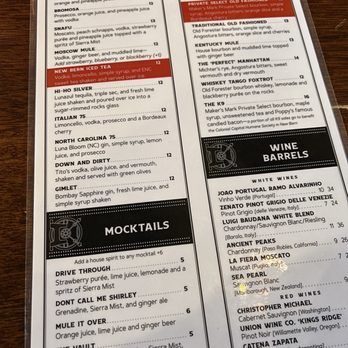 Poppy’s Bites & Barrels - Cocktail menu - Burgers Near Me - New Bern, North Carolina Poppy’s Bites & Barrels - Cocktail menu - Burgers Near Me - New Bern, North Carolina