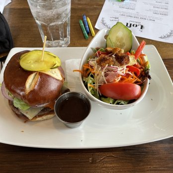 The Loft Restaurant - Diablo burger - Seafood Near Me - Bellingham, Washington
