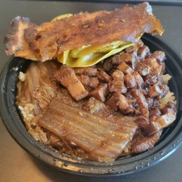 Lo Ba Bung meal with Curry guo tie