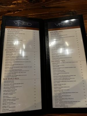 Menu photo 1 Vinted Wine Bar & Kitchen West Hartford, CT
