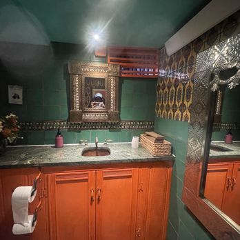 Cafe Pasqual's - Bathroom - Vegetarian Near Me - Santa Fe, New Mexico