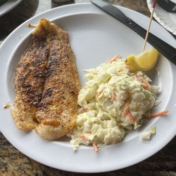Rick's On the River - Blackened Fish Filet Dinner - New American Near Me - Tampa, Florida Rick's On the River - Blackened Fish Filet Dinner - New American Near Me - Tampa, Florida