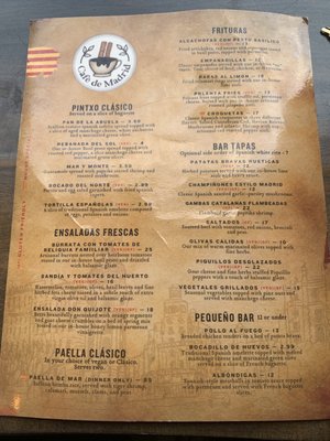 Menu photo 1 Cafe de Madrid Oakville, ON