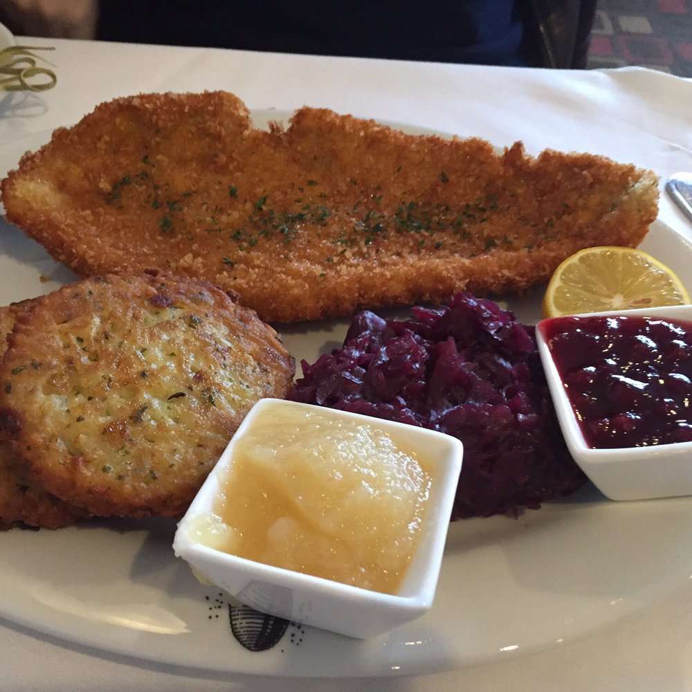 Plattduetsche Park - Fried German Veal Cutlet with a lingonberry sauce. Off the charts good - German Near Me - Franklin Square, New York Plattduetsche Park - Fried German Veal Cutlet with a lingonberry sauce. Off the charts good - German Near Me - Franklin Square, New York