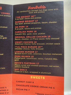 Menu photo 4 Lil Piece Greenville, NY Menu photo 4 Lil Piece Greenville, NY