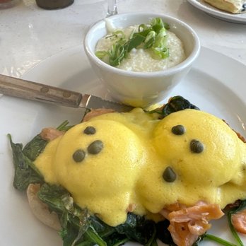 The Breakfast Cottage - Salmon Eggs Benedict - Breakfast & Brunch Near Me - Nokomis, Florida The Breakfast Cottage - Salmon Eggs Benedict - Breakfast & Brunch Near Me - Nokomis, Florida