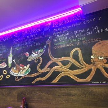 Los Ancares - The wall menu - Spanish Near Me - Barcelona, B Los Ancares - The wall menu - Spanish Near Me - Barcelona, B