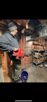 Thin Blue Line Plumbing and Heating Logo