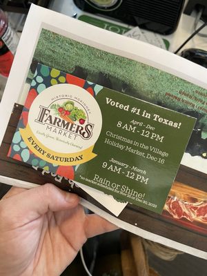 Historic McKinney Farmers Market at Chestnut Square by null