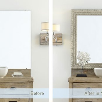 West Houston Design Group - Mirror Mate Frames! - Shades & Blinds Near Me West Houston Design Group - Mirror Mate Frames! - Shades & Blinds Near Me
