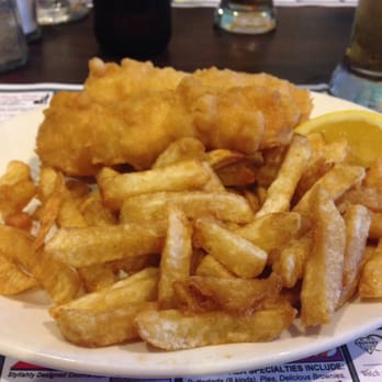 Lord Elgin Restaurant - First serving of all you can eat haddock and chips. - Fish & Chips Near Me - Port Elgin, Ontario