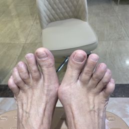 my nails were very long. there are no nails left. The manager said ok you don't have to pay. I asked for my manicure. He said no.