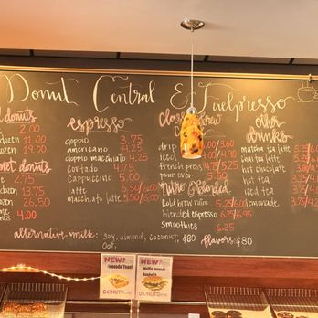 Donut Central & Fuelpresso - Menu - Donuts Near Me - Winter Park, Florida