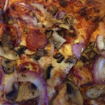 Paradise Pizza - Mushroom, pepperoni and red onions. Creat your own pizza - Pizza Near Me - Carlsbad, California Paradise Pizza - Mushroom, pepperoni and red onions. Creat your own pizza - Pizza Near Me - Carlsbad, California