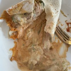 Buffalo chicken wrap