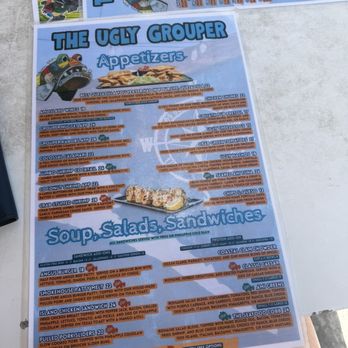 The Ugly Grouper - Menu - Bars Near Me - Holmes Beach, Florida The Ugly Grouper - Menu - Bars Near Me - Holmes Beach, Florida