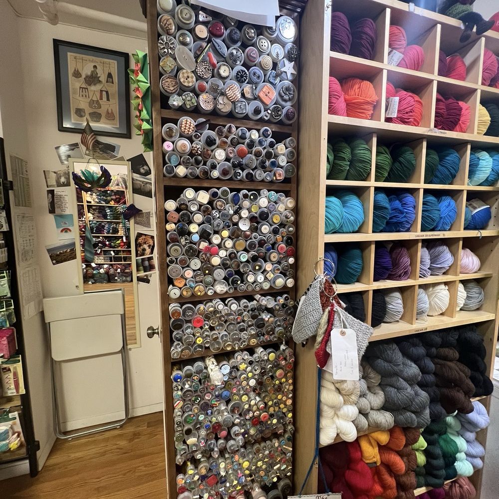 Knitty City - Wall o' buttons @veefoodlife - Knitting Supplies Near Me - New York, New York Knitty City - Wall o' buttons @veefoodlife - Knitting Supplies Near Me - New York, New York