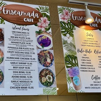 Enseamada Cafe - Menu - Filipino Near Me - Everett, Washington Enseamada Cafe - Menu - Filipino Near Me - Everett, Washington