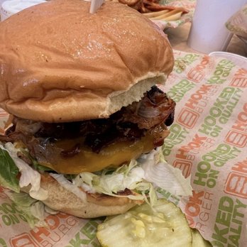 Hook Burger - Hickory burger with the crispy onions. SO good - Burgers Near Me - Burbank, California Hook Burger - Hickory burger with the crispy onions. SO good - Burgers Near Me - Burbank, California