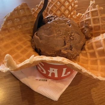 Salt & Straw - in-house made waffle bowl - Ice Cream & Frozen Yogurt Near Me - Fort Worth, Texas Salt & Straw - in-house made waffle bowl - Ice Cream & Frozen Yogurt Near Me - Fort Worth, Texas