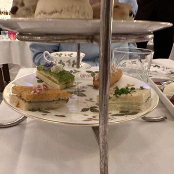 Afternoon Tea - three tiered trays of sandwiches and pastries - Tea Rooms Near Me - Montreal, Quebec