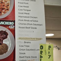 Dalias taqueria - A good list of different meats to try