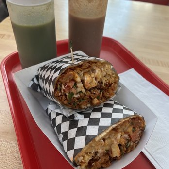 El Veganito - California burrito - Vegan Near Me - La Mesa, California
