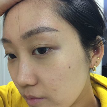 Korean Microblading Beauty Bar - after first session, no makeup and healed - Permanent Makeup Near Me - New York, New York Korean Microblading Beauty Bar - after first session, no makeup and healed - Permanent Makeup Near Me - New York, New York