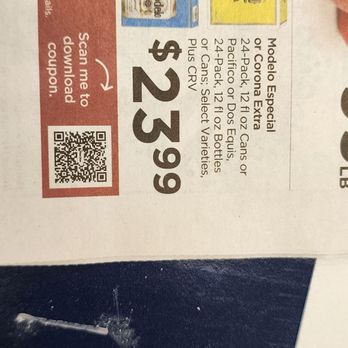 Food4Less - FALSE ADVERTISEMENT: CORONA Extra 24 pack - Grocery Near Me - Los Angeles, California