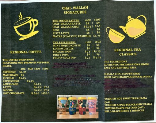 Menu photo 2 Chai Wallah Lomita, CA