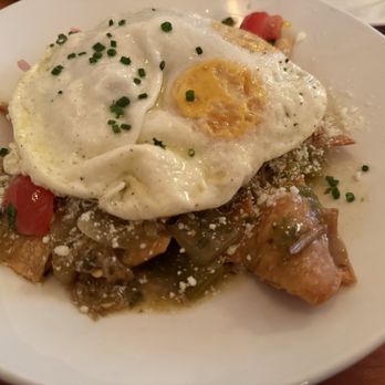 Mattie's - Pork chilaquiles - American Near Me - Austin, Texas