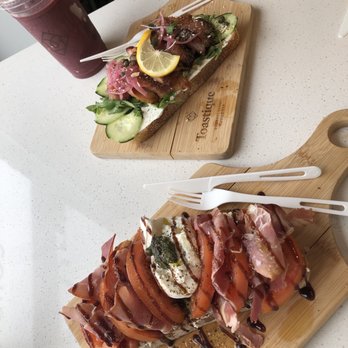 Toastique - Smoked salmon & Burrata w/ prosciutto - Juice Bars & Smoothies Near Me - Washington, DC, District of Columbia Toastique - Smoked salmon & Burrata w/ prosciutto - Juice Bars & Smoothies Near Me - Washington, DC, District of Columbia