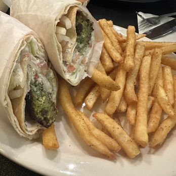 Fast Eddy's Quick Mideast - Falafel wrap with french fries - Middle Eastern Near Me - Jacksonville, Florida