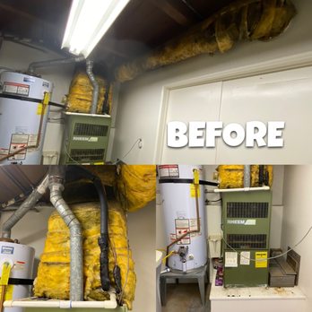 Express Heating & Cooling - 40 yr old furnace - Heating & Air Conditioning/HVAC Near Me - Riverside, California