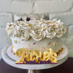 A coconut cake
