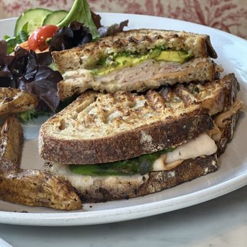 Pistachio Cafe 2 - Turkey Pesto Panini - Cafes Near Me - New Haven, Connecticut