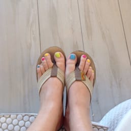 Spring Easter Toes! (P.S. Yes I know I have weird toes)