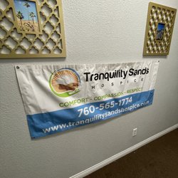 Tranquility Sands Hospice - Going into 2023 with the same mission.  Delivering Comfort, Compassion, and Respect to those in need in our community!