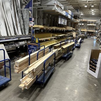 Lowe's Home Improvement - They had two other isles that looked just like this with used lumber carts from store associates!!!!! - Hardware Stores Near Me - Jacksonville, Florida Lowe's Home Improvement - They had two other isles that looked just like this with used lumber carts from store associates!!!!! - Hardware Stores Near Me - Jacksonville, Florida