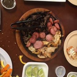 Hacienda Arandas #1 - Parrillada... It came with a nopal on top