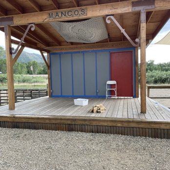 Mancos Brewing Company - Outdoor stage. Theirs an indoor one two! - Breweries Near Me - Mancos, Colorado Mancos Brewing Company - Outdoor stage. Theirs an indoor one two! - Breweries Near Me - Mancos, Colorado