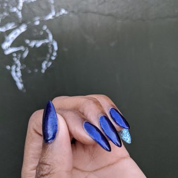 MC Prime Nails Studio - Look at the reflection in the nail shine, it should be straight and smooth instead it's lumpy, dimpled, and uneven. - Nail Salons Near Me - Brooklyn, New York MC Prime Nails Studio - Look at the reflection in the nail shine, it should be straight and smooth instead it's lumpy, dimpled, and uneven. - Nail Salons Near Me - Brooklyn, New York