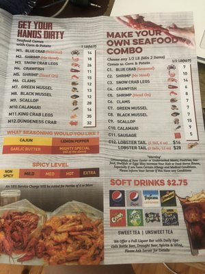 Menu photo 1 The Mighty Crab Long Island City, NY