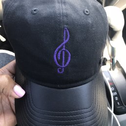 Monogrammed ball cap