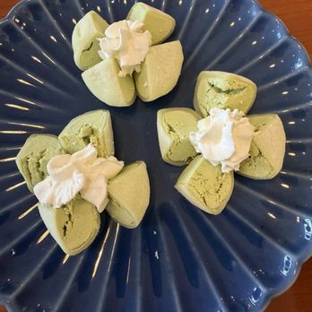 Lamoon Thai Restaurant - Green tea mochi - Thai Near Me - Mundelein, Illinois Lamoon Thai Restaurant - Green tea mochi - Thai Near Me - Mundelein, Illinois